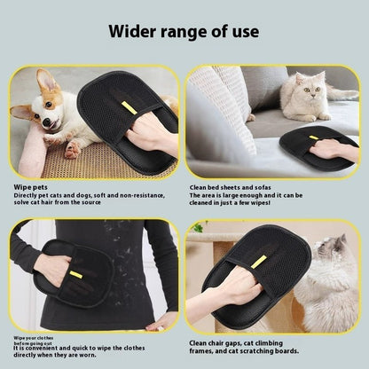 Pet Hair Remover Mitt Pet Hair Remover Gloves Deshedding Brush Glove For Dog Cat Rabbit With Long Short Curly Hair - key words