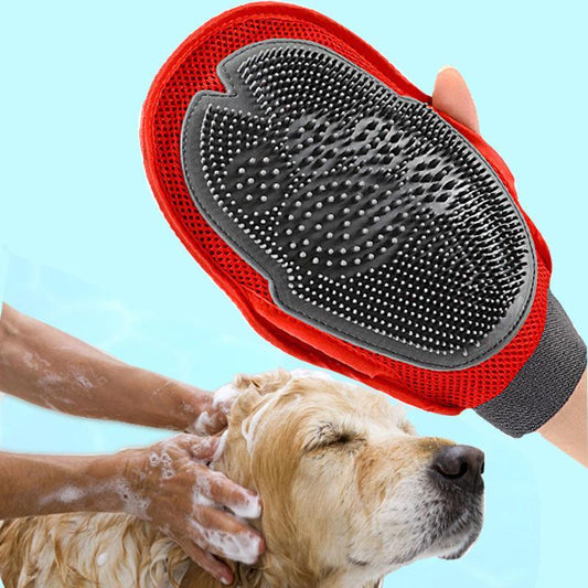 Dog fur Grooming Massage Brush - key words