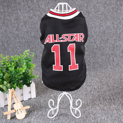 Hot World Cup Ball Spring And Summer Dog Vest Pet Supplies - key words