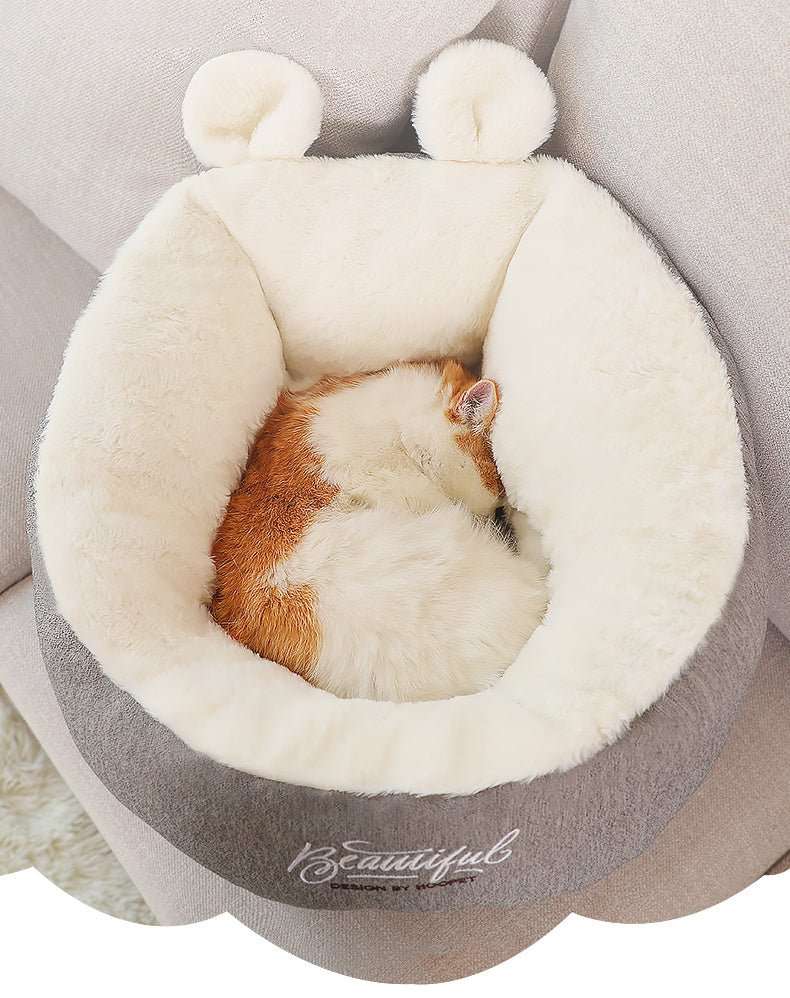 Pet Dog Bed Warming Soft Sleeping Bag Cushion Puppy Kennel - key words
