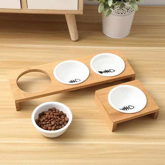 Fashion Cat Dog Feeders Bowls - key words