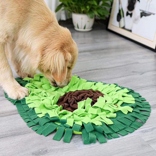 Dog Sniffing Mat Dog Puzzle Toy Pet Snack Feeding Mat Boring Interactive Game Training Blanket Snuffle Feeding Training Mat - key words