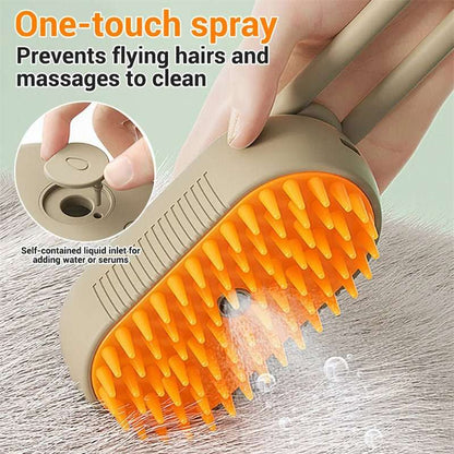 Cat Steam Brush Steamy Dog Brush 3 In 1 Electric Spray Cat Hair Brushes For Massage Pet Grooming Comb Hair Removal Combs Pet Products - key words