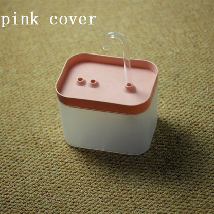 Automatic Cat Water Fountain Auto Filter USB Electric Mute Cat Drinker Bowl 1.5L Recirculate Filtring Drinker For Cats Pet Water Dispenser - key words