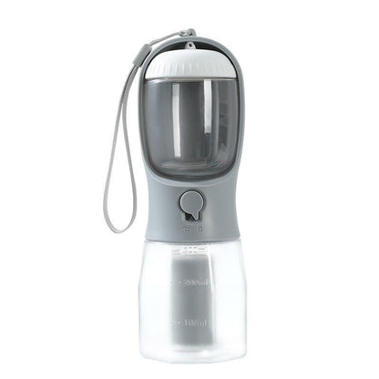 Dog Water Cup Drinking Food Garbage Bag Three-in-one Portable Small Multi-functional Pet Cups Pets Supplies - key words