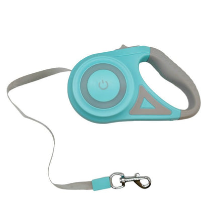 3 And 5M Dog Leash Light Retractable Pet Leads Traction Rope Belt Durable Large Dog Walk Run Leash Lead Automatic Cat Lead Extension - key words