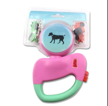 Retractable Dual Pet Dog Walking Leash - key words
