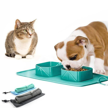 Pet Bowl Silicone Folding Pet Bowl - key words