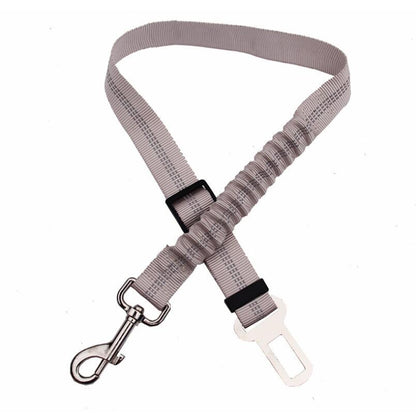 Adjustable Dog Seat Belt Dog Car Seatbelt Harness Leads Elastic Reflective Safety Rope - key words