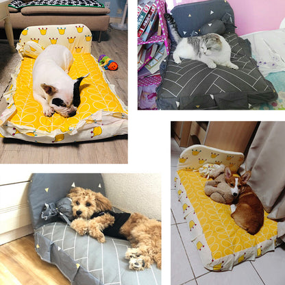 Teddy small dog pet bed - key words