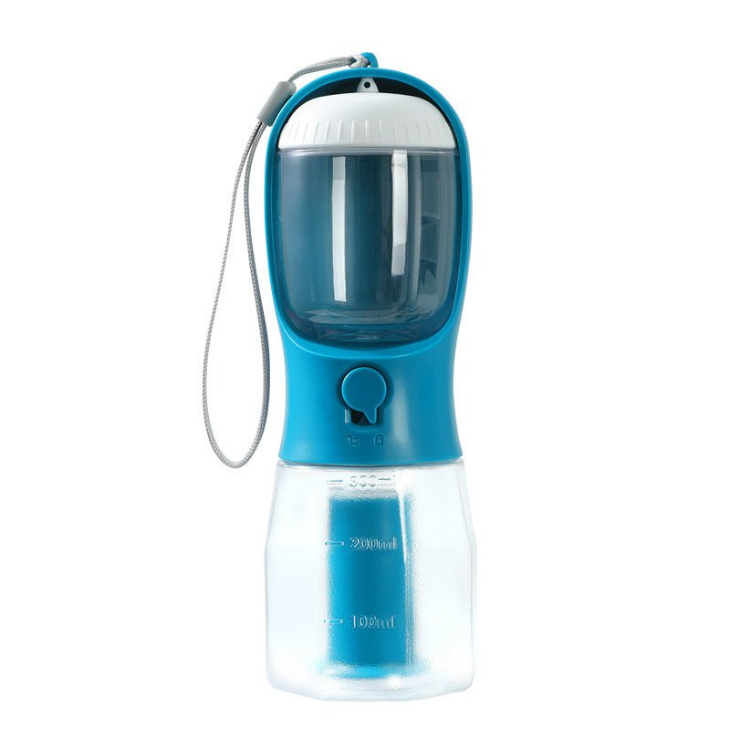 Dog Water Cup Drinking Food Garbage Bag Three-in-one Portable Small Multi-functional Pet Cups Pets Supplies - key words