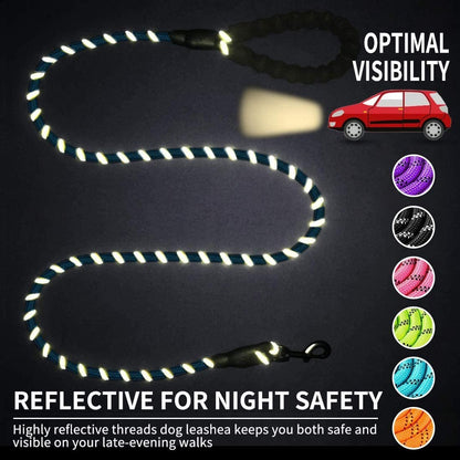 Small Medium Sized Pet Dog Luminous Leash Chain Puppies - key words