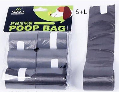 Dog Pet Travel Foldable Pooper Scooper With 1 Roll Decomposable bags Poop Scoop Clean Pick Up Excreta Cleaner Epacket Shipping - key words