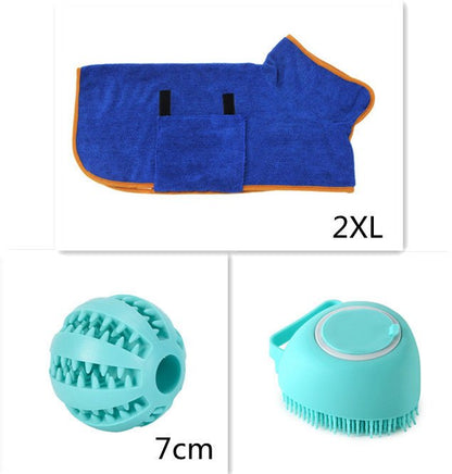 Silicone Dog Bath Massage Gloves Brush Pet Cat Bathroom Cleaning Tool Comb Brush For Dog Can Pour Shampoo Dog Grooming Supplies - key words