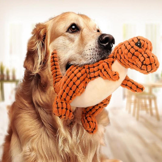 Dinosaur Pet Toys Giant Dogs Pets Interactive Dog Toys For Large Dogs Chew Toys Chihuahua Plush Stuffing Squeakers - key words