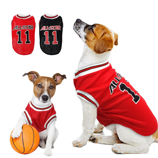 Hot World Cup Ball Spring And Summer Dog Vest Pet Supplies - key words