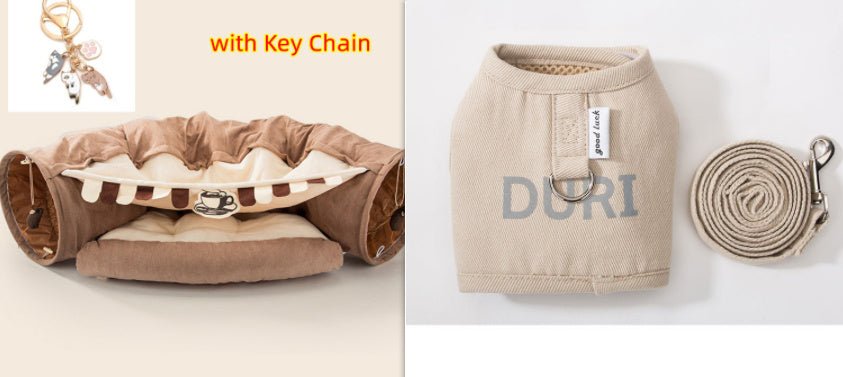 Collapsible Cat Tunnel Durable Washable Collapsible - key words