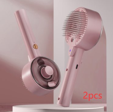 Animal Hair Remover Brush Dog And Cat Steam Brush Pet Self Cleaning Dog Brush Grooming Removes Cat Hairs Cat Dog Accessories Pet Products - key words