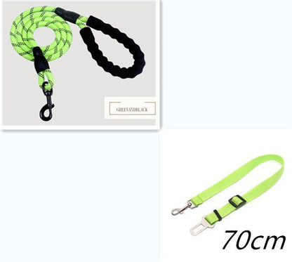 Reflective Dog Leash Nylon Pet Dog Leash Rope For Small Medium Large Dogs Walking Training Pet Suppiles - key words