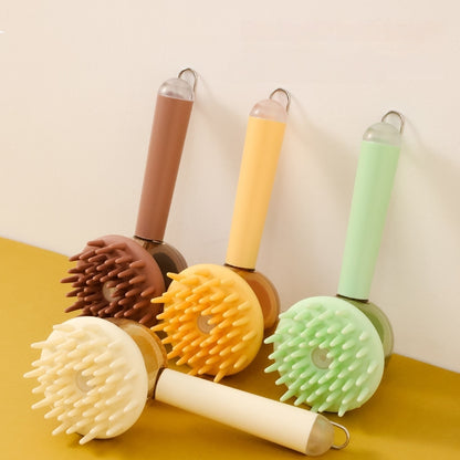 3 In 1 Pets Bath Brush For Dogs And Cats Shower Massage Brush, Depilation Comb And Foaming Tool, Anti-frizz Beauty Brush Pet Products - key words
