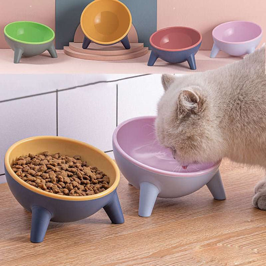 Cat Dog Bowl With Stand Pet Feeding Food Bowls Dogs Bunny Rabbit Nordic Color Feeder Product Supplies Pet Accessories - key words