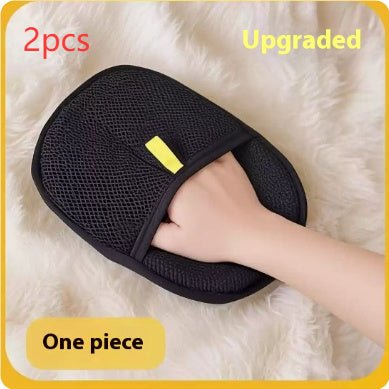 Pet Hair Remover Mitt Pet Hair Remover Gloves Deshedding Brush Glove For Dog Cat Rabbit With Long Short Curly Hair - key words
