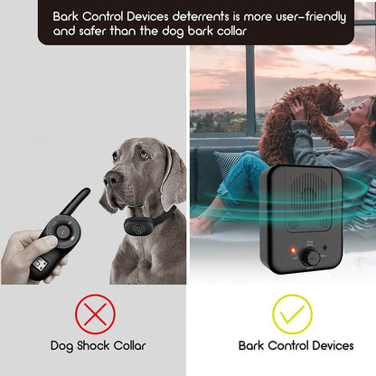Pets Dog Anti Barking Device Pet Dog Ultrasonic Anti Barking Collars Repeller Outdoor Dogs Stop No Bark Control Training Device Supplies - key words