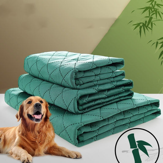 Natural Bamboo Fiber Pet Fixed-point Training Deodorant Moisture-proof Dog Pad - key words