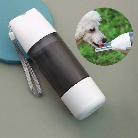 Portable Dog Water Bottle 350ml Water Food Container For Dog Pets Feeder Bowl Outdoor Travel Drinking Bowls Water Dispenser - key words