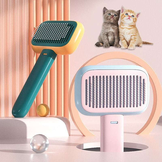 New Pet Cat Dog Hair Brush Hair Massage Comb Open-Knot Brush Grooming Cleaning Tool Stainless Steel Comb - key words