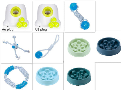 Dog Pet Automatic Interactive Ball Launcher - key words