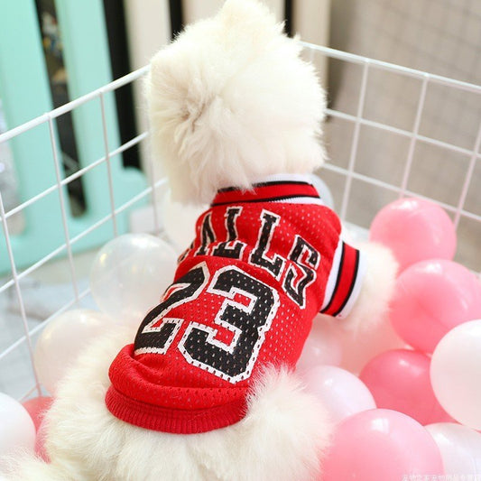 Dog Summer Clothes Teddy Vest Breathable - key words