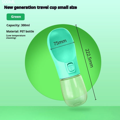 Pet Dog Water Bottle Feeder Bowl Portable Water Food Bottle Pets Outdoor Travel Drinking Dog Bowls Water Bowl For Dogs - key words