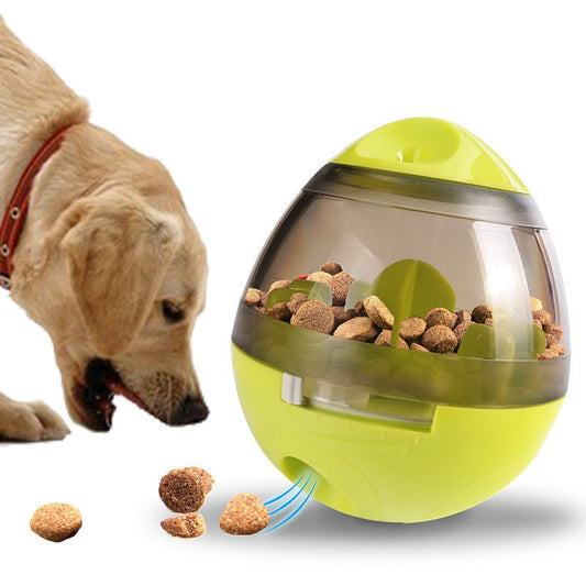 Pet Food Feeder Dispenser Funny Toy - key words