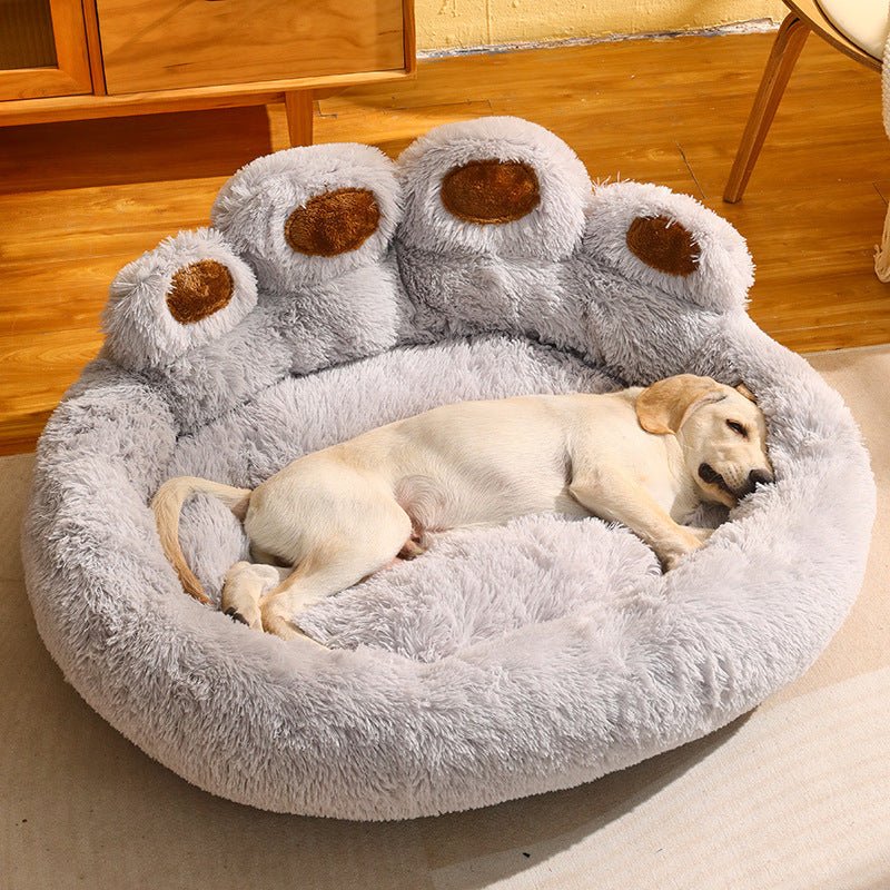 Kennel Warm Medium Large Dog Corgi Golden Retriever Bed Fleece-lined Sofa Mattress - key words