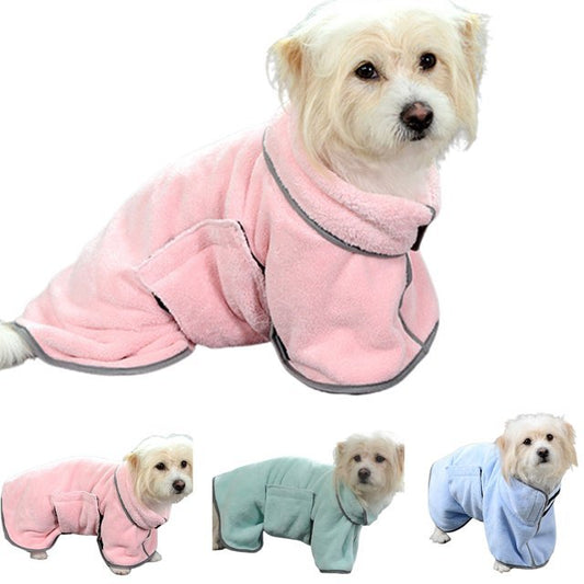 Quick-drying Pet Absorbent Towel Dog Bathrobe Pet Dog Bath Towel For Dogs Cats Microfiber Absorbent Pet Drying Towel Pet Supplies Pet Products - key words