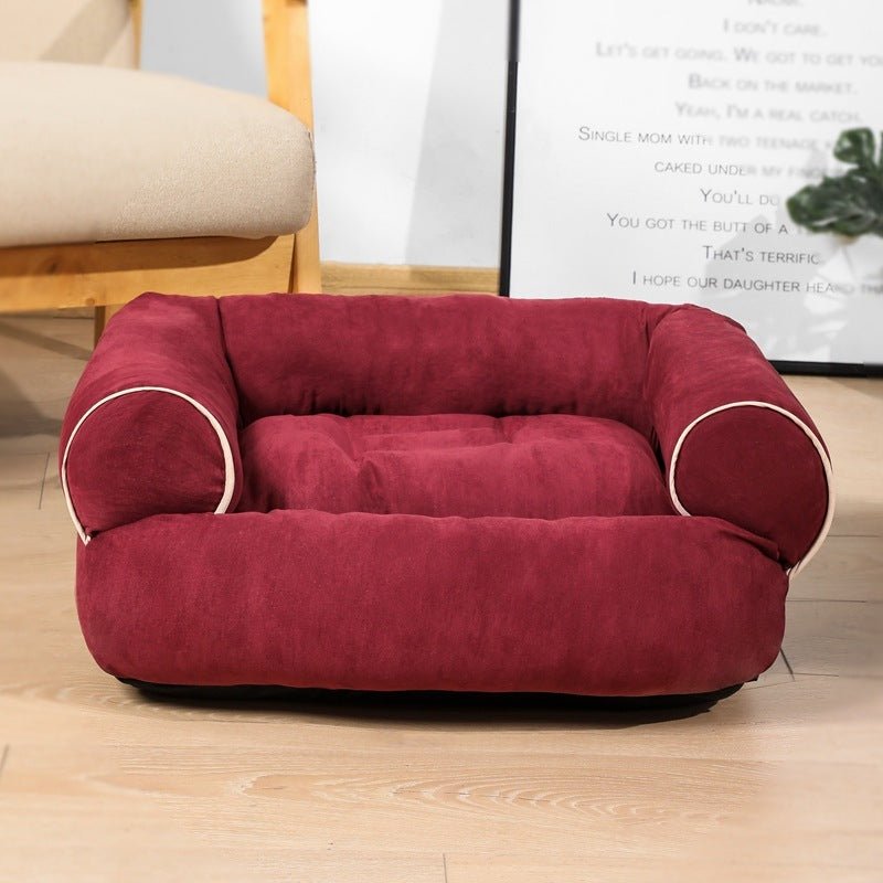 Dog Sofa Bed Sleeping Bag Kennel Cat Puppy Sofa Bed Pet House Winter Warm Beds Cushion - key words