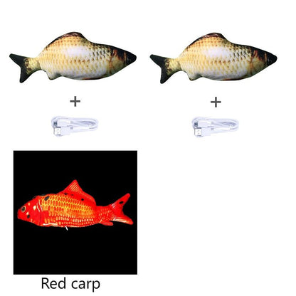 Without Cat Nip Version - Electric Jumping Fish Simulation Electric Fish Toy - key words