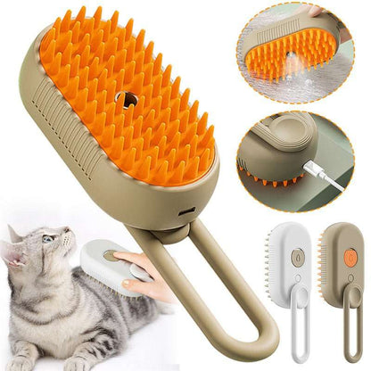 Cat Steam Brush Steamy Dog Brush 3 In 1 Electric Spray Cat Hair Brushes For Massage Pet Grooming Comb Hair Removal Combs Pet Products - key words