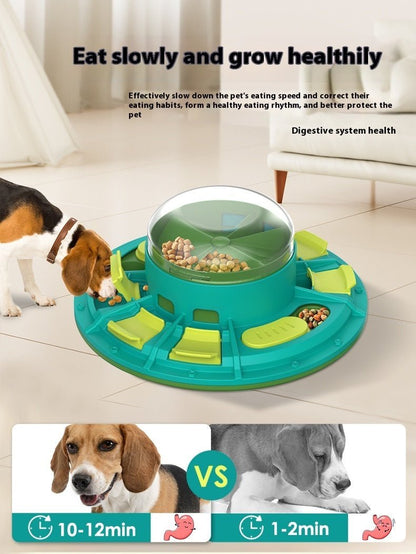 Interactive Dog Puzzle Toy For IQ Improvement And Slow Feeding Suitable For All Sizes Pets Nutritious Diet-Friendly Non-Electric Plastic Pets Game Pet Products - key words