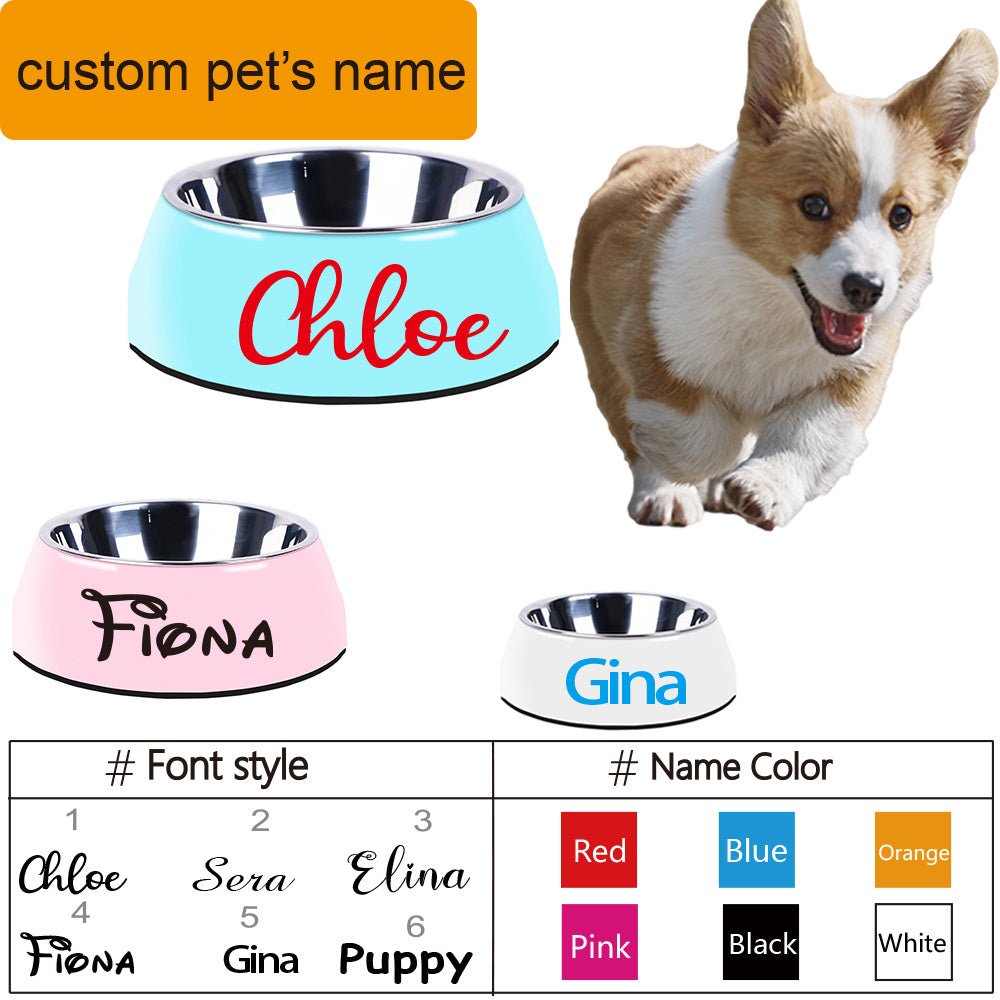 Dog Supplies Bowls Large Stainless Steel Food Bowls Pet Cat Bowls - key words