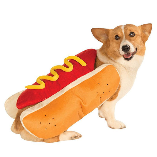 Funny Halloween Costumes For Dogs Puppy Pet Clothing Hot Dog Design Dog Clothes Pet Apparel Dressing Up Cat Party Costume Suit - key words