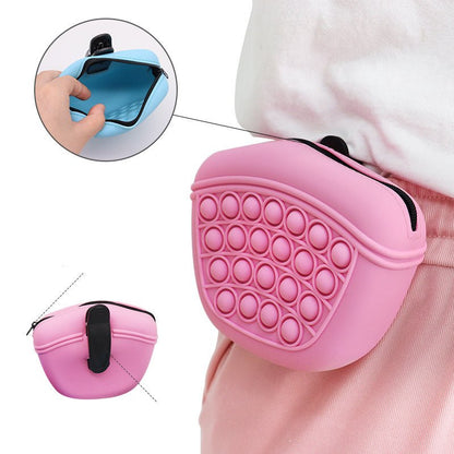 Bag Silicone Feed Dogs Treat Pouch Pet Training Bag Bundle Pocket Waist Pack Pet Portable Dog Training Waist Bag Treat Snack Bait Dogs Soft Washable Outdoor Feed Storage Pouch Food Reward Silica Bags - key words