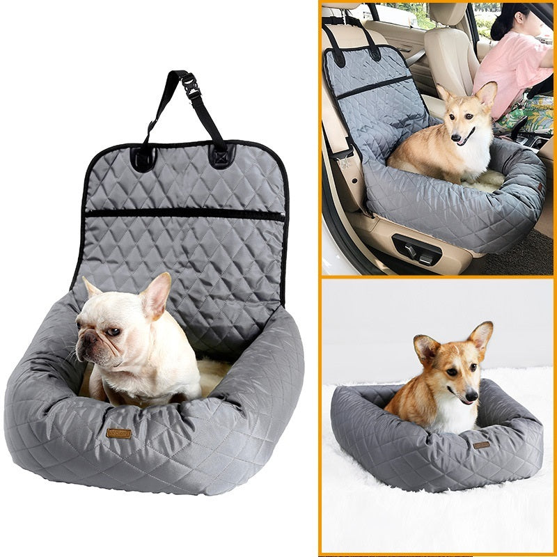 2 In 1 Pet Dog Carrier Folding Car Seat Pad Thickened Multi-purpose Pet Bed Dog Car Mattress Pets Supplies - key words