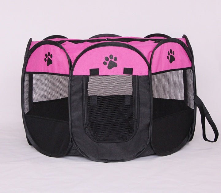 Folding Octagonal Pet Fence Oxford Cloth Cat And Dog Kennel - key words