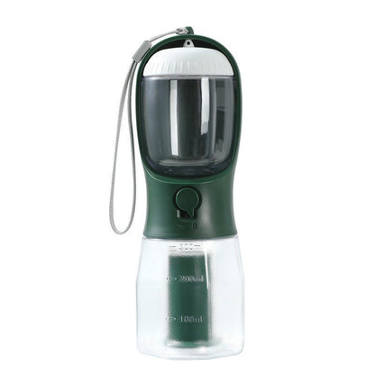 Dog Water Cup Drinking Food Garbage Bag Three-in-one Portable Small Multi-functional Pet Cups Pets Supplies - key words