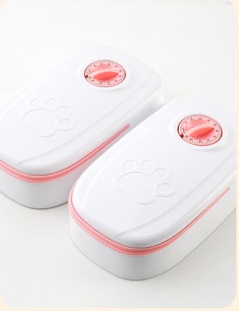 Automatic Pet Feeder Smart Food Dispenser For Cats Dogs Timer Stainless Steel Bowl Auto Dog Cat Pet Feeding Pets Supplies - key words