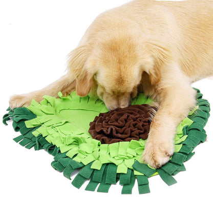 Dog Sniffing Mat Dog Puzzle Toy Pet Snack Feeding Mat Boring Interactive Game Training Blanket Snuffle Feeding Training Mat - key words