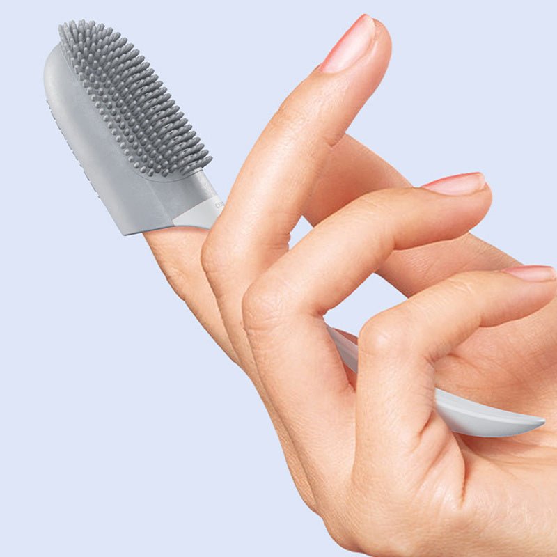 Dog Tooth Cleaning Brush Care Finger Wrap Cat Dog Oral Cleaning Toothbrush Tool Silicone Dog Cat Finger Toothbrush Supplies Pet Products - key words