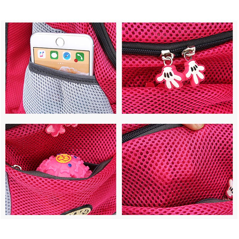 Pet Dog Carrier Bag Carrier For Dogs Backpack Out Double Shoulder Portable Travel Backpack Outdoor Pet Dog Carrier Bag Mesh - key words
